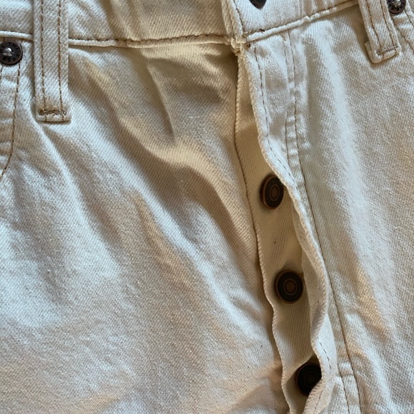 NWOT Free People curvy size 33 distressed raw hem - Picture 5 of 7